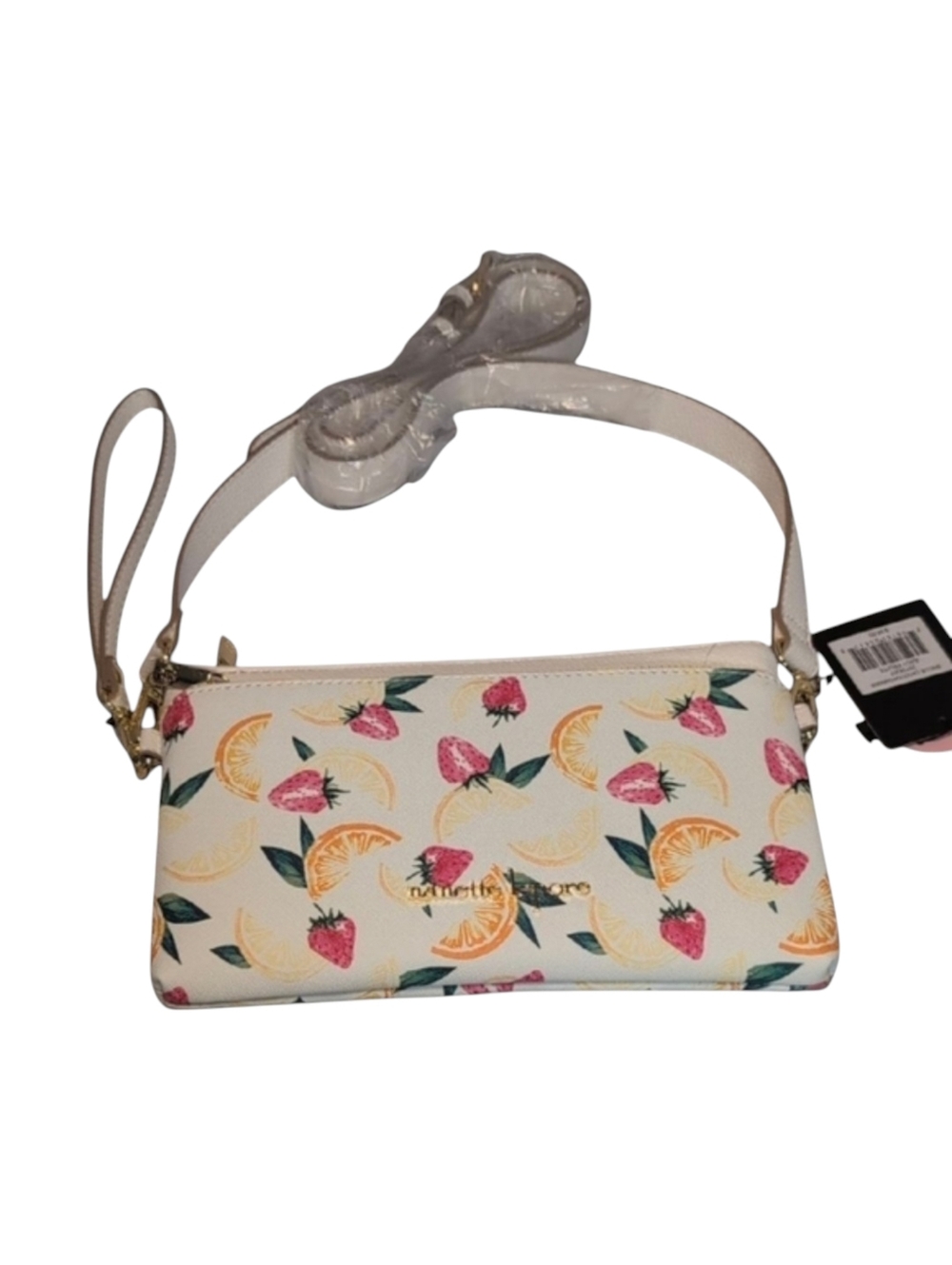 Nanette Lepore Shellie Crossbody/Organizer Juicy Fruits
